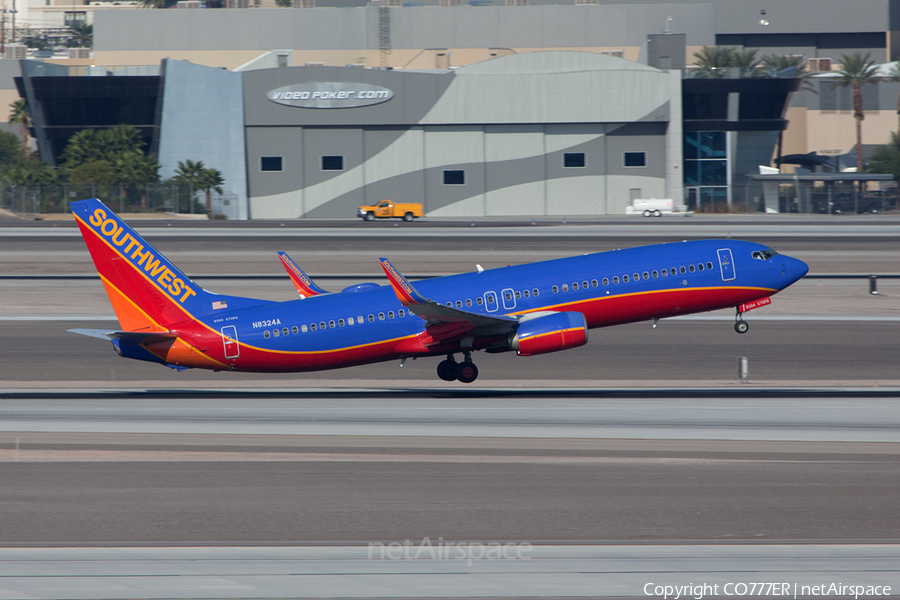 Southwest Airlines Boeing 737-8H4 (N8324A) | Photo 85672