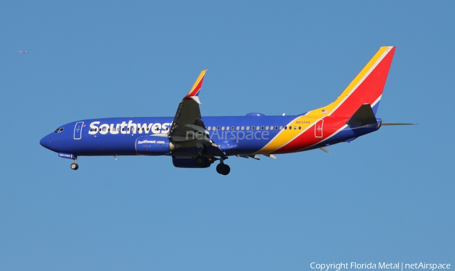 Southwest Airlines Boeing 737-8H4 (N8324A) | Photo 679252