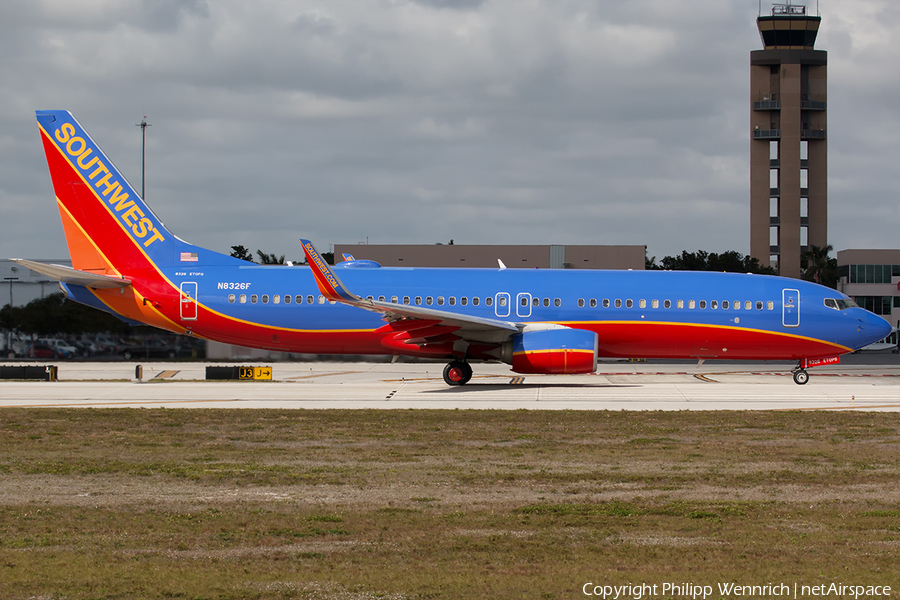 Southwest Airlines Boeing 737-8H4 (N8326F) | Photo 241463