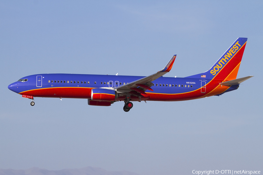 Southwest Airlines Boeing 737-8H4 (N8328A) | Photo 425055