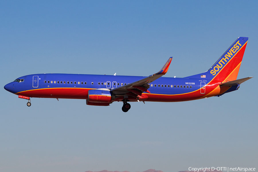 Southwest Airlines Boeing 737-8H4 (N8329B) | Photo 138620