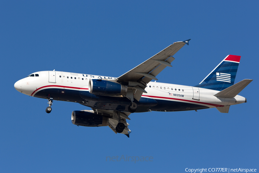 US Airways Airbus A319-132 (N832AW) | Photo 37272