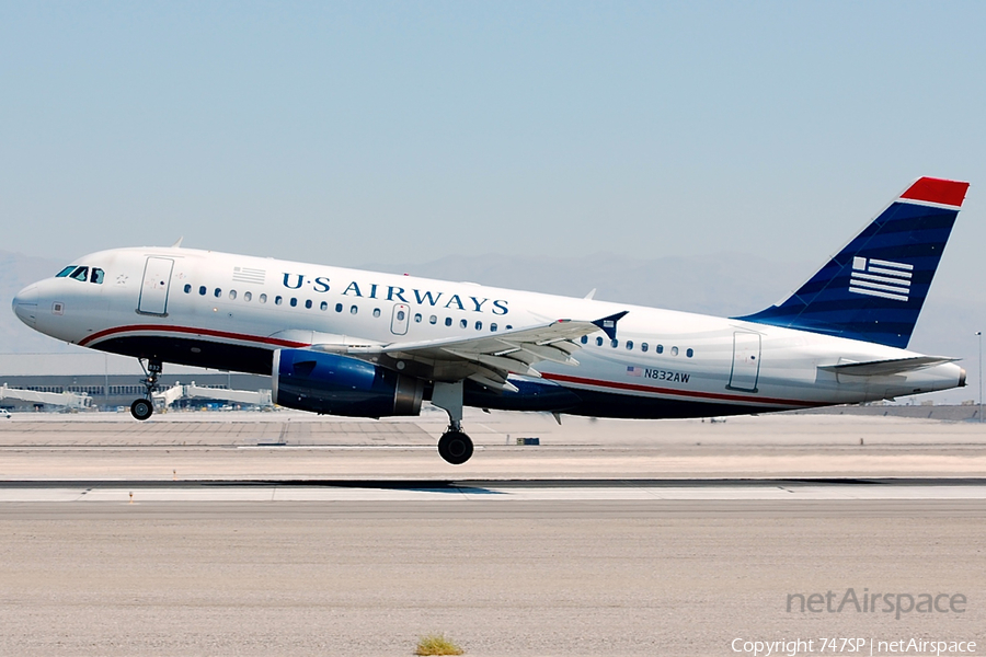 US Airways Airbus A319-132 (N832AW) | Photo 106438