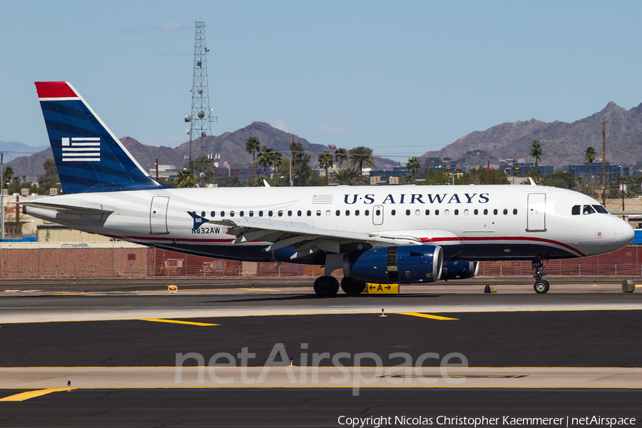 US Airways Airbus A319-132 (N832AW) | Photo 124020
