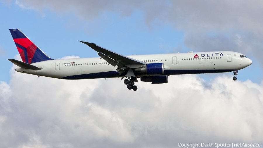 Delta Air Lines Boeing 767-432(ER) (N832MH) | Photo 182388