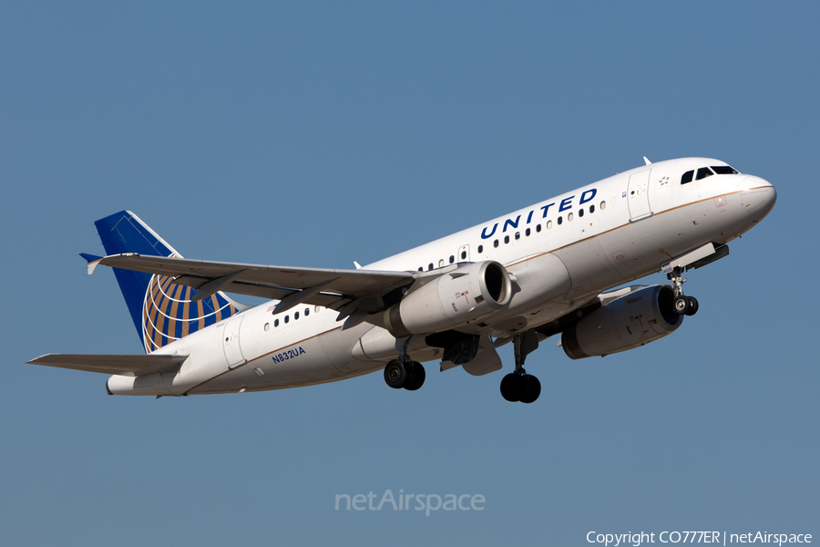United Airlines Airbus A319-131 (N832UA) | Photo 74983