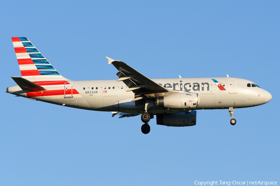 American Airlines Airbus A319-132 (N833AW) | Photo 518908