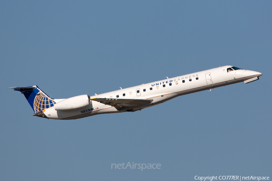 United Express (Trans States Airlines) Embraer ERJ-145LR (N833HK) | Photo 59570