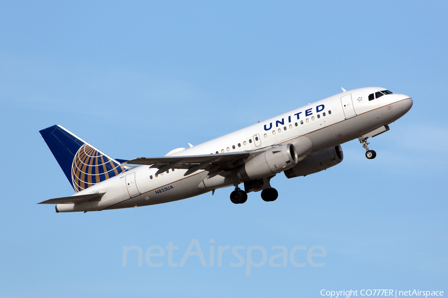 United Airlines Airbus A319-131 (N833UA) | Photo 41480