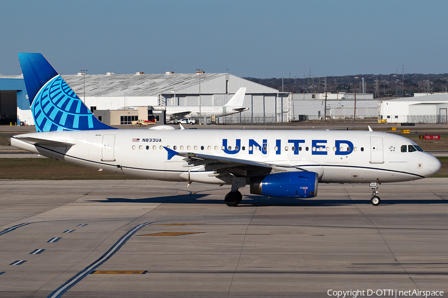 United Airlines Airbus A319-131 (N833UA) | Photo 669976