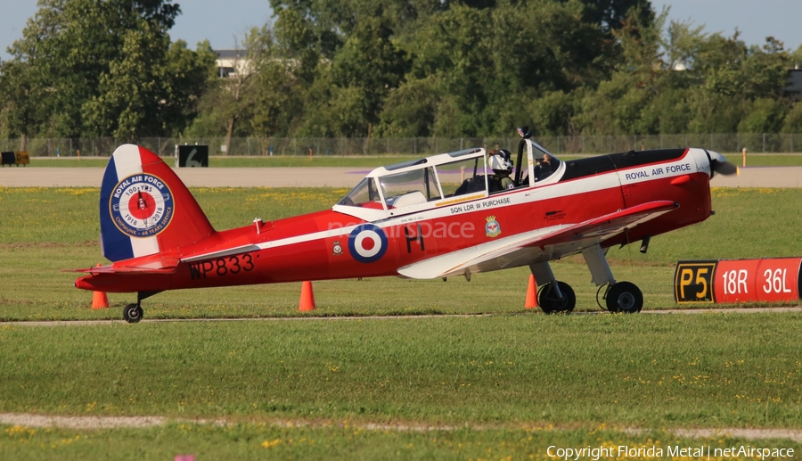 (Private) de Havilland Canada DHC-1 Chipmunk T10 (N833WP) | Photo 318191