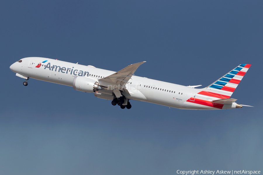 American Airlines Boeing 787-9 Dreamliner (N834AA) | Photo 358983