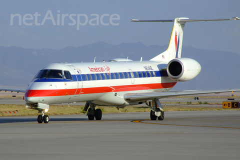 American Eagle Embraer ERJ-140LR (N834AE) at  Albuquerque - International, United States