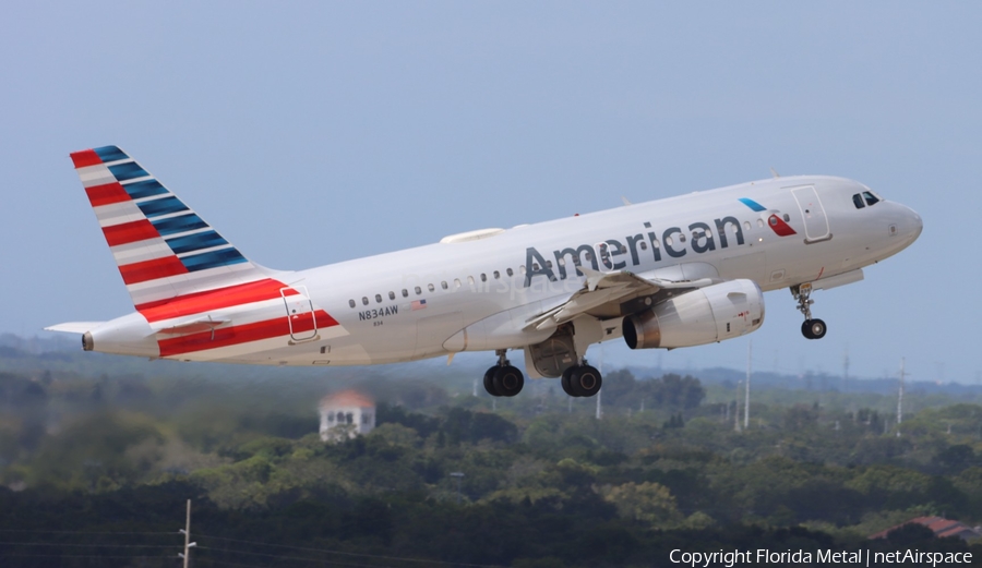 American Airlines Airbus A319-132 (N834AW) | Photo 672970