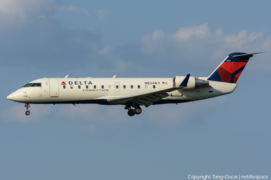 Delta Connection (Endeavor Air) Bombardier CRJ-200ER (N834AY) | Photo 378975