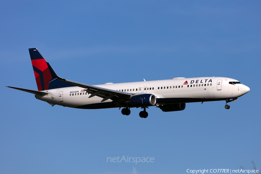 Delta Air Lines Boeing 737-932(ER) (N834DN) | Photo 338128