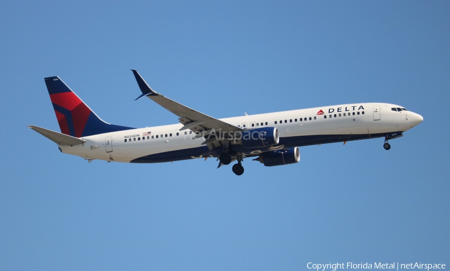 Delta Air Lines Boeing 737-932(ER) (N834DN) | Photo 318198