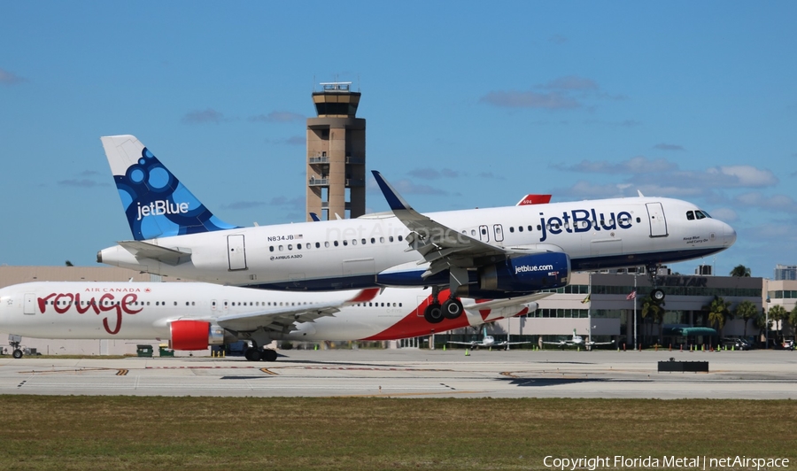 JetBlue Airways Airbus A320-232 (N834JB) | Photo 358158
