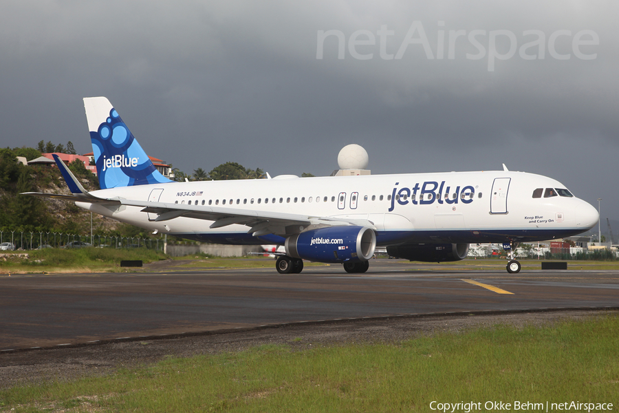 JetBlue Airways Airbus A320-232 (N834JB) | Photo 70425