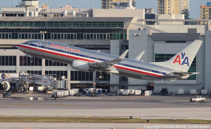 American Airlines Boeing 737-823 (N834NN) | Photo 318203