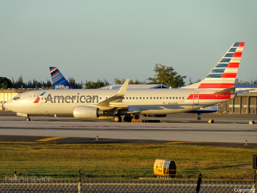 American Airlines Boeing 737-823 (N834NN) | Photo 95790