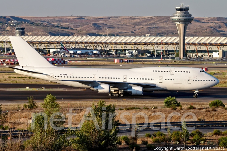 (Private) Boeing 747-4H6 (N835AS) | Photo 181174