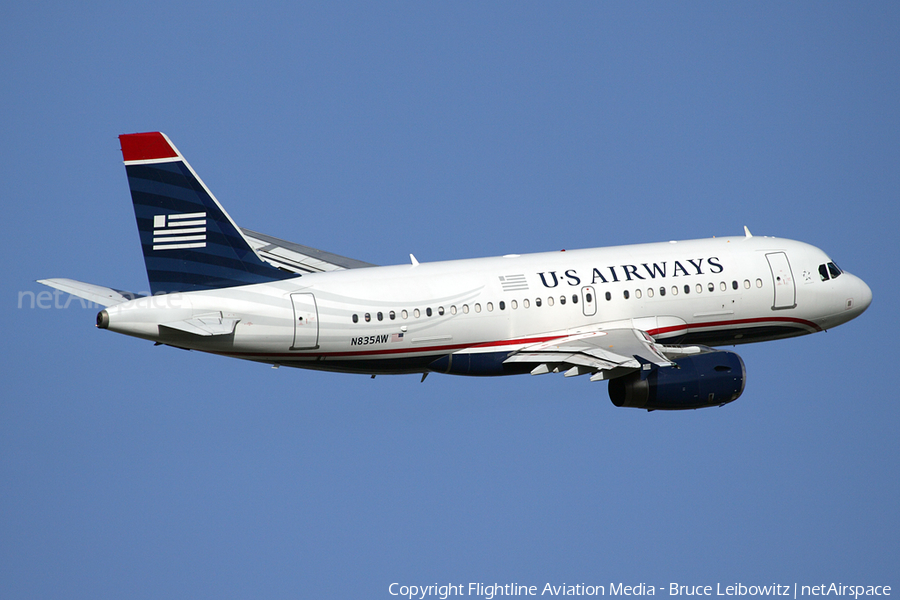 US Airways Airbus A319-132 (N835AW) | Photo 92518