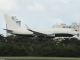 Jet Edge International Boeing 737-7AK(BBJ) (N835BZ) at  San Juan - Luis Munoz Marin International, Puerto Rico