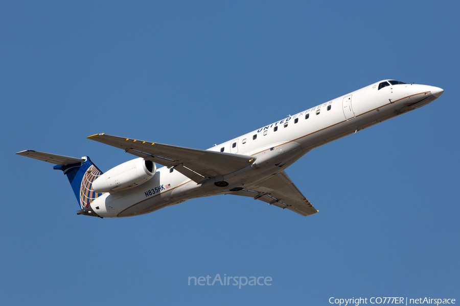 United Express (Trans States Airlines) Embraer ERJ-145LR (N835HK) | Photo 91237