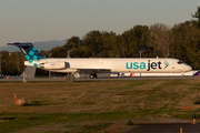 USA Jet Airlines McDonnell Douglas MD-88(SF) (N835US) at  Everett - Snohomish County/Paine Field, United States
