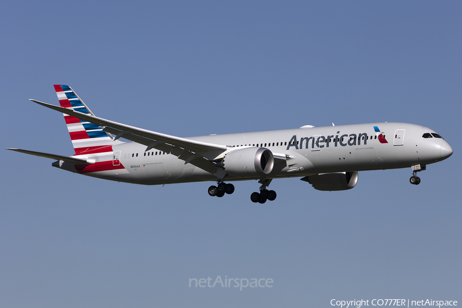 American Airlines Boeing 787-9 Dreamliner (N836AA) | Photo 395654