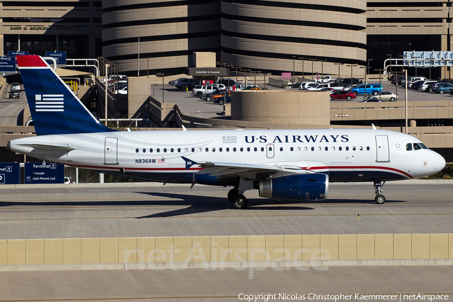 US Airways Airbus A319-132 (N836AW) | Photo 124018
