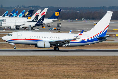 Boeing Company Boeing 737-7BC(BBJ) (N836BA) at  Munich, Germany