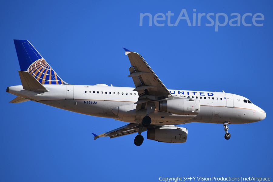 United Airlines Airbus A319-131 (N836UA) | Photo 137435