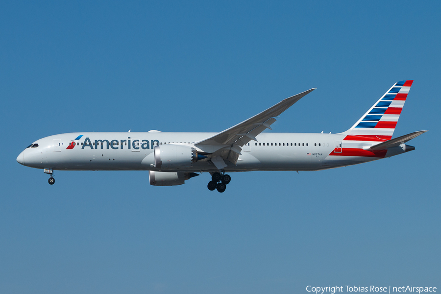 American Airlines Boeing 787-9 Dreamliner (N837AN) | Photo 300733