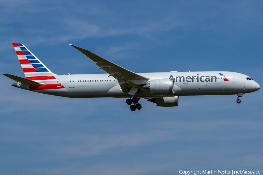 American Airlines Boeing 787-9 Dreamliner (N837AN) | Photo 345684
