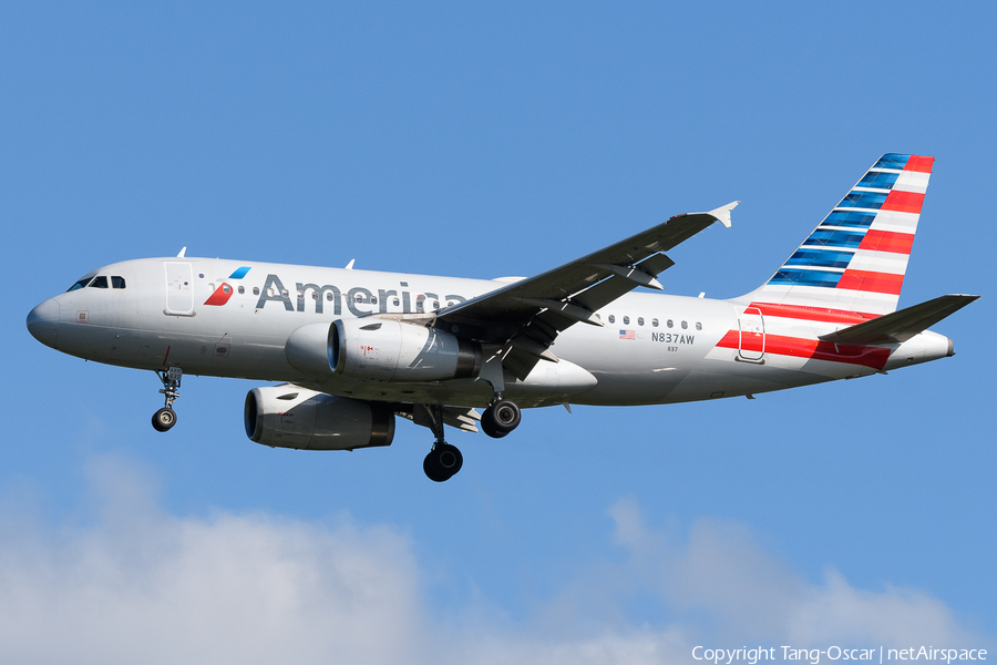 American Airlines Airbus A319-132 (N837AW) | Photo 543097