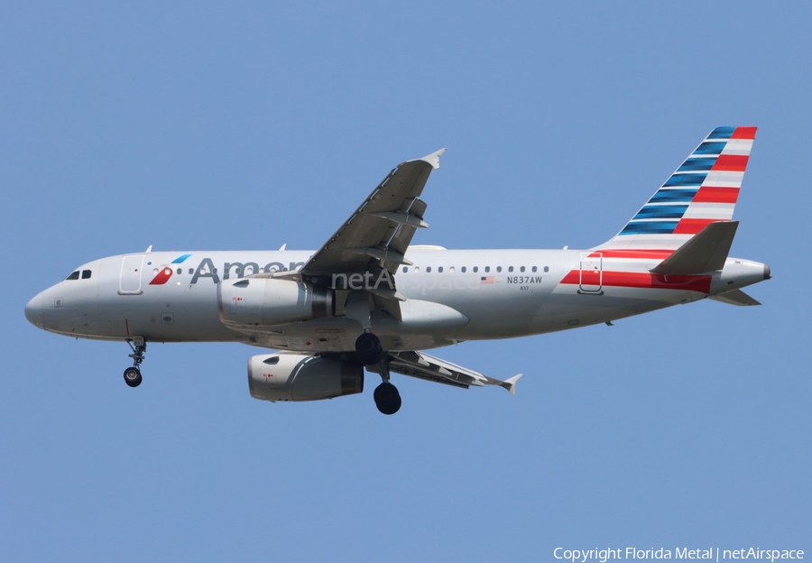 American Airlines Airbus A319-132 (N837AW) | Photo 672982
