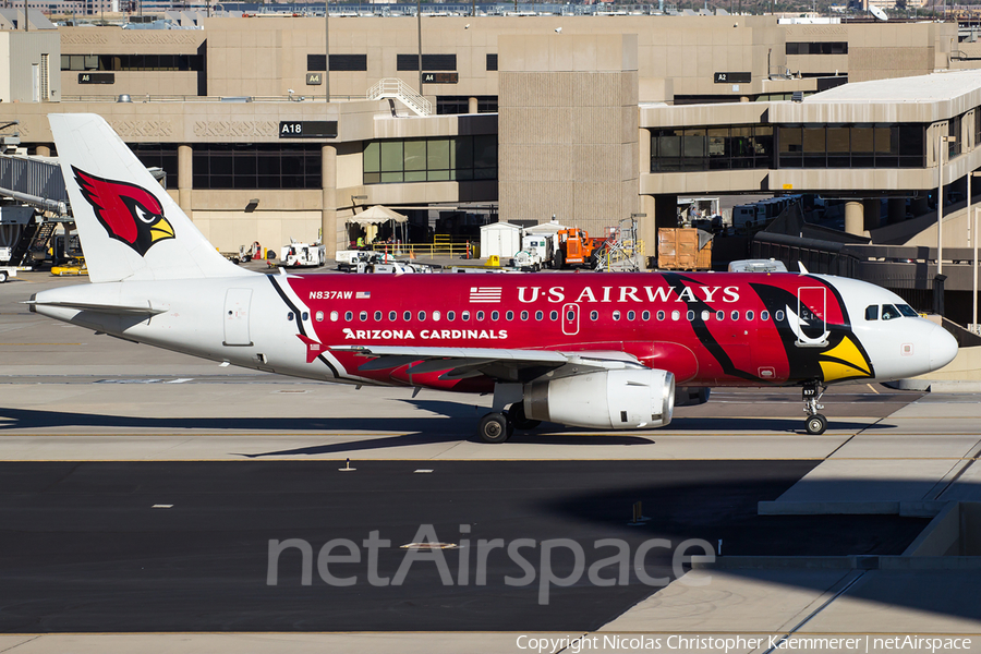 US Airways Airbus A319-132 (N837AW) | Photo 98798