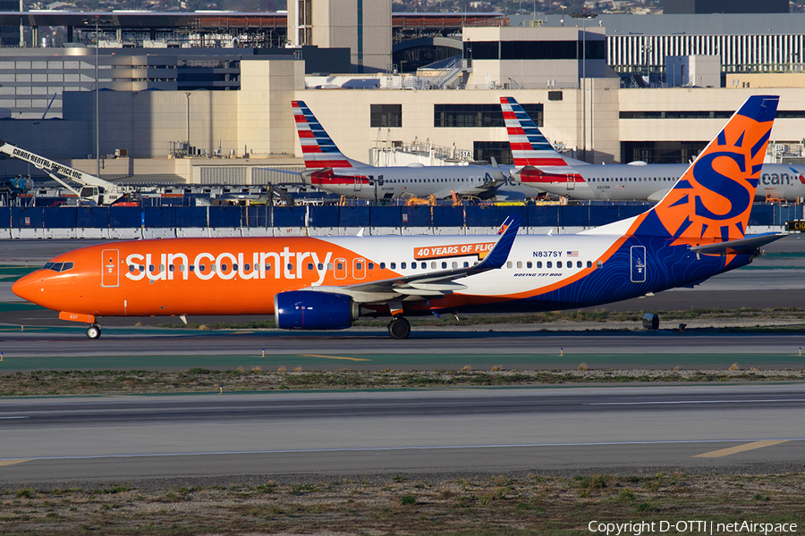 Sun Country Airlines Boeing 737-8KN (N837SY) | Photo 564774