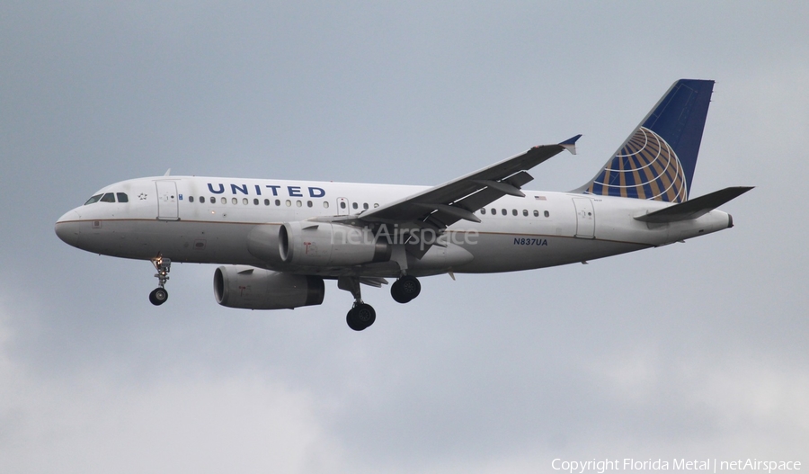 United Airlines Airbus A319-131 (N837UA) | Photo 318235