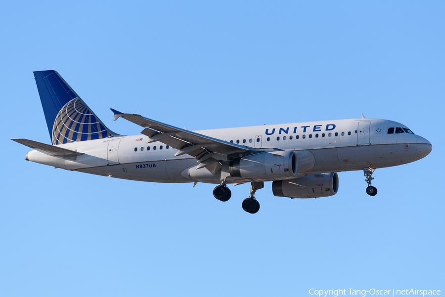 United Airlines Airbus A319-131 (N837UA) | Photo 470540
