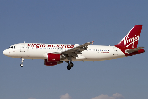 Virgin America Airbus A320-214 (N837VA) at  Las Vegas - Harry Reid International, United States
