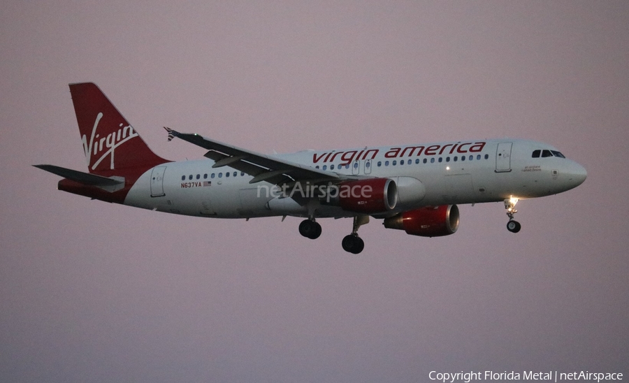 Virgin America Airbus A320-214 (N837VA) | Photo 318236