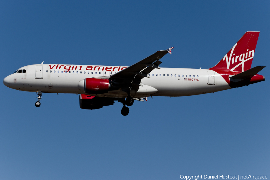 Virgin America Airbus A320-214 (N837VA) | Photo 448566