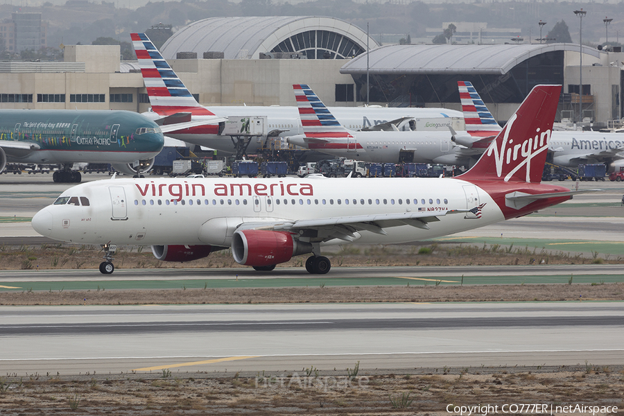 Virgin America Airbus A320-214 (N837VA) | Photo 506351