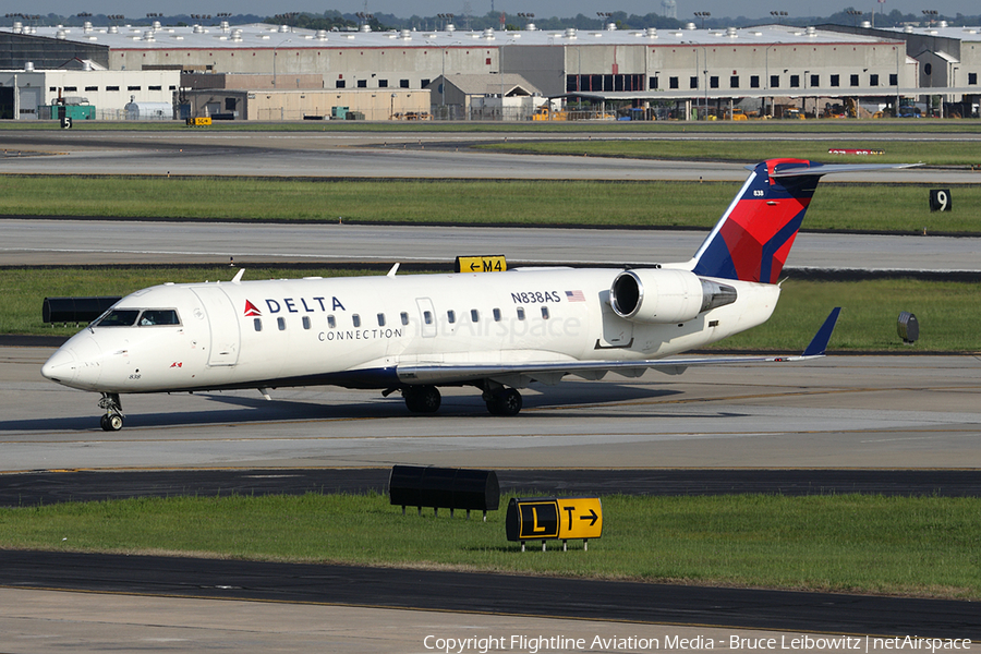 Delta Connection (Atlantic Southeast Airlines) Bombardier CRJ-200ER (N838AS) | Photo 150565