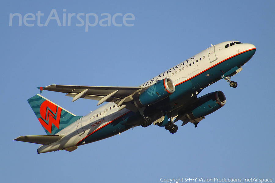 US Airways Airbus A319-132 (N838AW) | Photo 25365