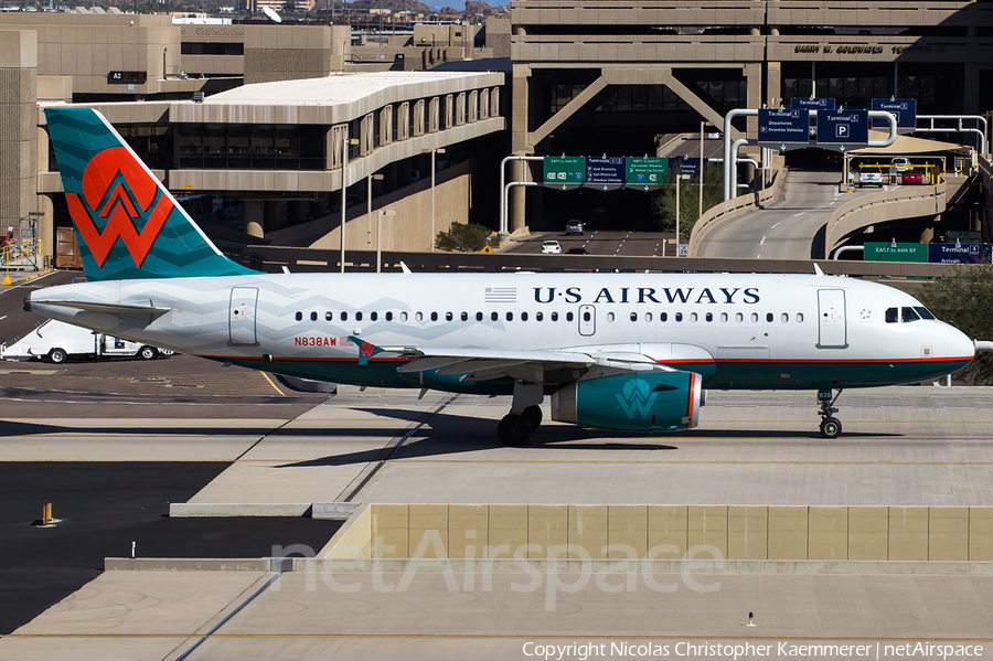 US Airways Airbus A319-132 (N838AW) | Photo 123989