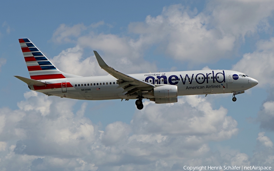 American Airlines Boeing 737-823 (N838NN) | Photo 321991
